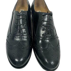 NEW | OXFORDS women's shoes crafted in leather Size 6 Black